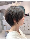 【畑中正敏】丸みショート/小顔ショート/ひし形ショート