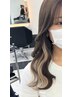 【気軽におしゃれ】韓国風インナーカラー＋カット＋ケアプロトリートメント