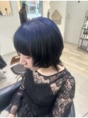 ウルフカットXルーツカラー