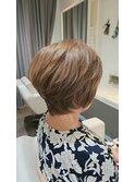 かっこよショートボブ