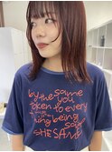 ★顔周りレイヤーミディアムスタイル