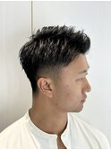 20代30代40代メンズツーブロック刈り上げビジカジオシャレ感