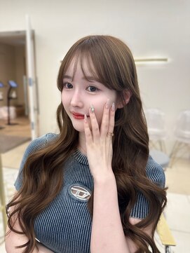 コア 表参道(COA) ボブヘア/レイヤーカット/ウェットヘア/オリーブベージュ/表参道