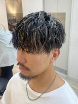 テトラ バイ ネオリーブ 横浜西口店(tetra by neolive)&nbsp;メンズ　ツイスパ×ハイライト　横浜