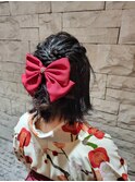 ミディアム×ヘアアレンジ