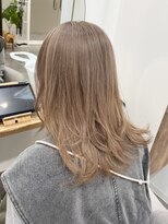 シアアルン 新小岩店(SHEER alun)&nbsp;ミルクティーカラー/ダブルカラー/SHEERalun新小岩店