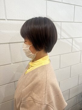 アルゴ 茅ヶ崎(ARUGO) ボブルフイルミナカラー/ショートボブ/ハイライトカラー