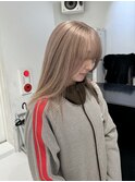 10代/20代/ニュアンスカラー/ミディアムストレート/レイヤーボブ
