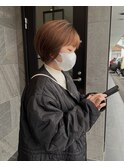 丸みショートボブ