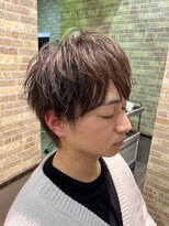 プラチナ(platinum)&nbsp;王道マッシュヘア