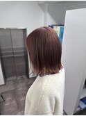 春におすすめ♪ピンクブラウンカラー