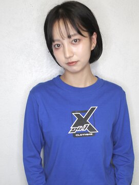 バース(BIRTH) 天神【BIRTH】耳かけ暗髪ボブ