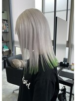 シエンゴールド(CIEN gold)&nbsp;ホワイトカラー/裾カラー/デザインカラー#浜松駅#カラー