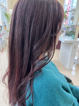 シュウ 高浜店(Shu) ピンクブラウンカラー