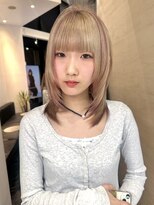 レイヤーカット×デザインカラー！