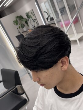 ササ 京都河原町店(33 SASA) フェザーパーマ　京都四条河原町