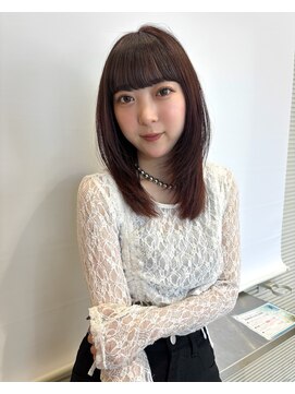 ポイントファイブバイソレイユ 藤沢店(.5 by SOLEIL) 【前髪インナー】×【レイヤーカット】