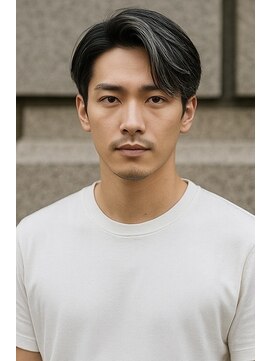 バース 梅田中崎町店(BIRTH) メンズハイライトバレイヤージュメッシュ