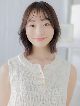 カバーヘア 上尾西口店(COVER HAIR) 顔回りレイヤーカット小顔くびれミディアムa上尾20代30代40代