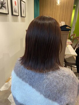 ムーン ティコブラーエ(moon tico brae) 縮毛矯正/トリートメント/アディクシーカラー/ボブ/ショート/