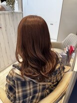 アンソル オブ リシェール(N'SOL of RICHAIR)&nbsp;ピンクブラウン/暖色系カラー/秋カラー/大人女性/南越谷