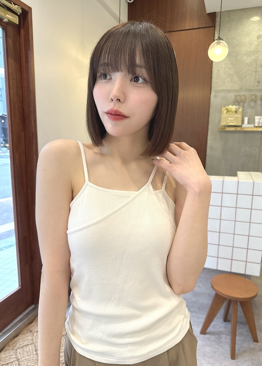 ボブ】工藤 @moc_kudo：L260632511｜ハッチ(HACCH)のヘアスタイル