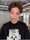 茶髪メンズショート