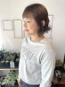 カット+前髪縮毛矯正
