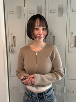 ジル ヘアデザイン ナンバ(JILL Hair Design NAMBA)&nbsp;ボブ/ショートボブ/大人ボブ／艶カラー/グレージュ