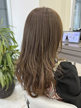 アルテヘアー(arte HAIR) 【arte HAIR】ロングレイヤー/オリーブブラウン