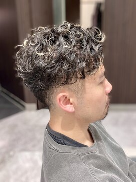 イメージア ボーノ相模大野店(IMAGE-A) 【相模大野パーマ】無造作にキマるハイライトパーマ