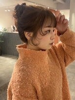 サンデイズド(SUNDAZED)&nbsp;オリーブベージュ/ヘアアレンジ