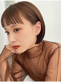オン眉バング　& &nbsp;ショートボブ