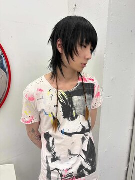 クク 渋谷(QUQU) Extension ブレイズ　braids ウルフ