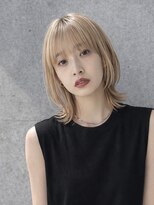 ニュースエン(newseN:)&nbsp;ブロンドカラー/ダブルカラー/ケアブリーチ/髪質改善/新潟/万代