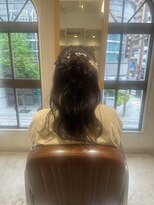 チュール バイ ラランジェ 横川店(ture by LARANJE)&nbsp;ハーフアップお団子