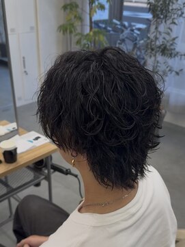 エルヘアメゾン(el. hair maison) メンズウルフ×シャドウツイストパーマ