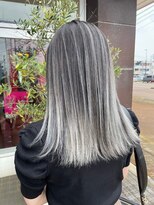 アース コアフュールボーテ 諏訪店(EARTH coiffure beaute) ホワイトグレージュグラデーション韓国