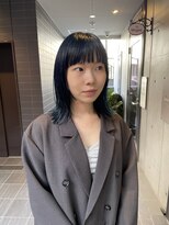 エノウ(enow)&nbsp;ブルージュカラー ×顔まわりレイヤー　enow赤坂