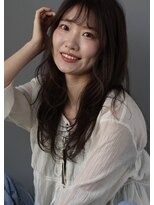 ヘアーループセラデザインワークス(Hair ruup Sela design works) ナチュラルブラウンにふんわり巻き髪
