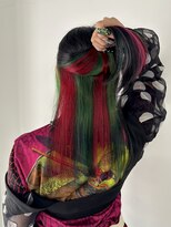 ヘアークラフト(Hair Craft)&nbsp;インナーカラー×デザイン【岡山問屋町】