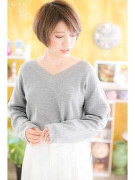 ミック 日暮里店(miq) オトナの魅力…アーバンクールボブ