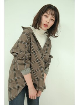 モード ケイズ 石橋店(MODE K's) 大人ボブ　外ハネ　黒髪