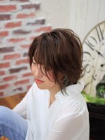 美容室 びゃんびゃん 社店&nbsp;ゆるふわナチュラルボブ