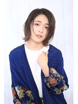 ソファ ヘア 仙台(Sofa) 束感たっぷり切りっぱなしボブ【Sofa仙台/髪質改善/oggiotto】