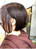 『★簡単スタイリング☆』耳掛けラウンドボブ