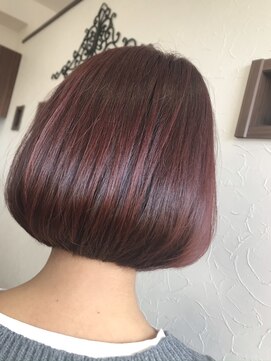 ヘア デザイン アンド ケア ビ ジョイ(Hair Design & Care Vi Joy) レッド系