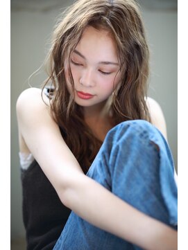 リアン(Lien) Lien☆オリーブカラー×セミウェットウェーブ