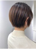小顔ナチュラルショート　担当　佃
