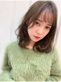 【遠藤　駿】小顔効果抜群☆ミディアムレイヤー【新宿】